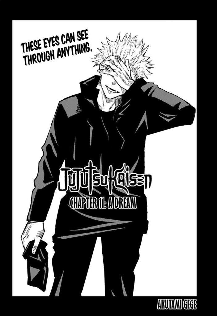 ✔   Jujutsu Kaisen, Chapter 11