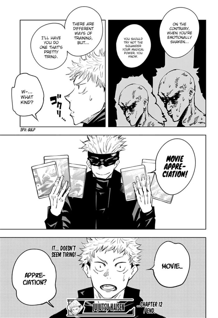 ✔   Jujutsu Kaisen, Chapter 12