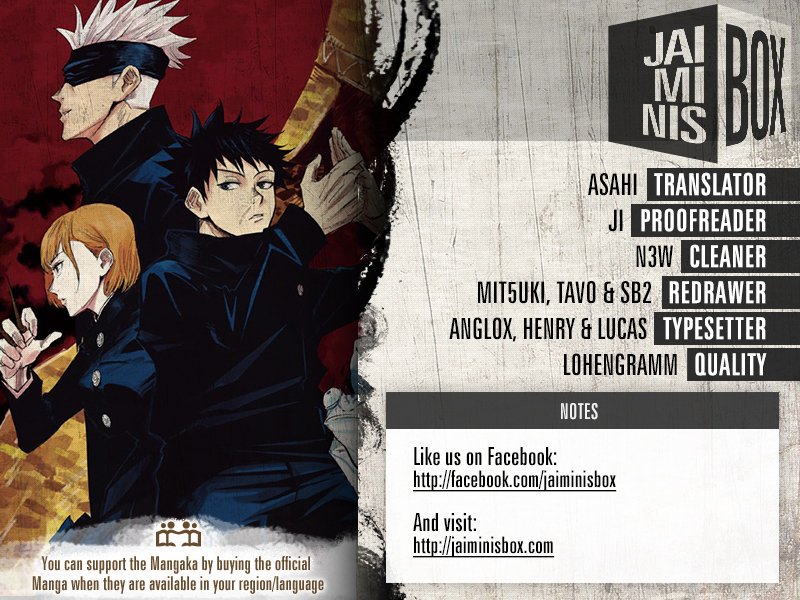 ✔   Jujutsu Kaisen, Chapter 14
