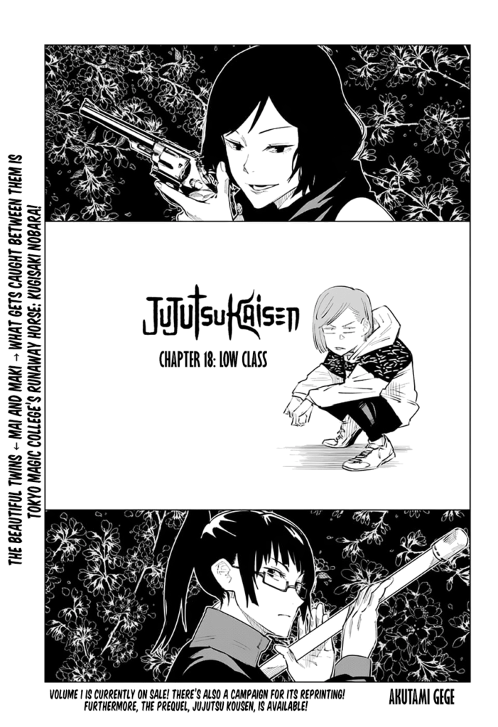 ✔   Jujutsu Kaisen, Chapter 18
