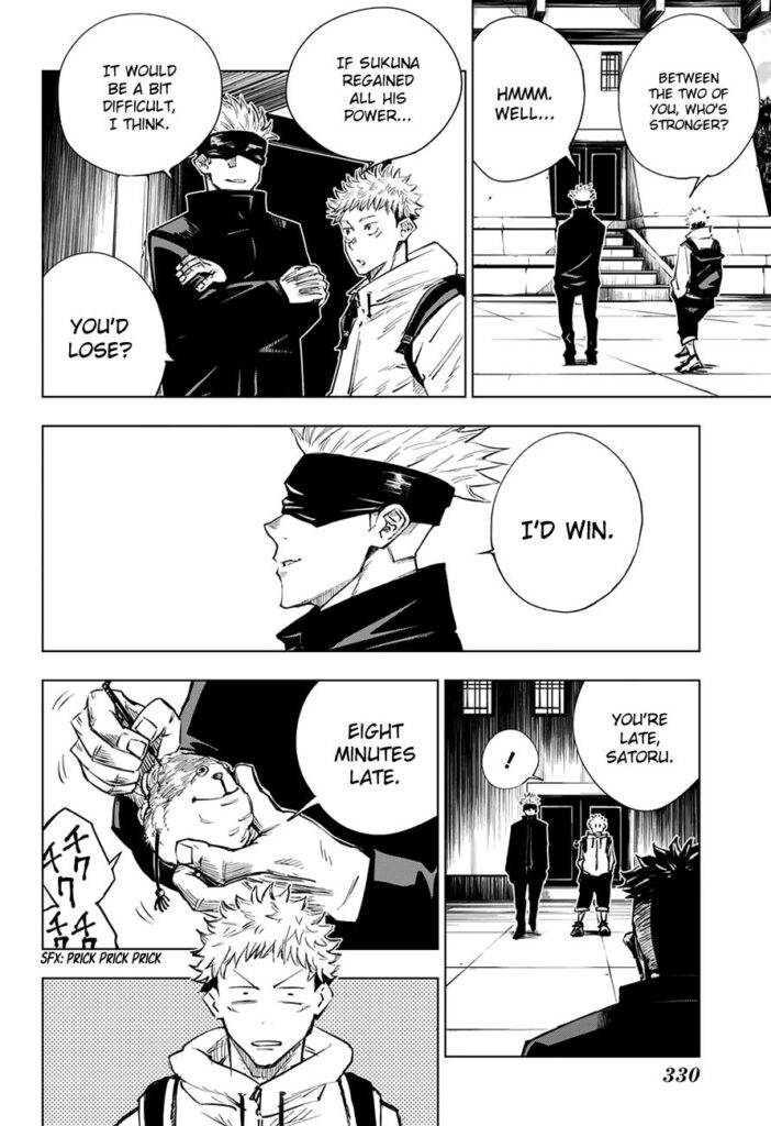 ✔   Jujutsu Kaisen, Chapter 3
