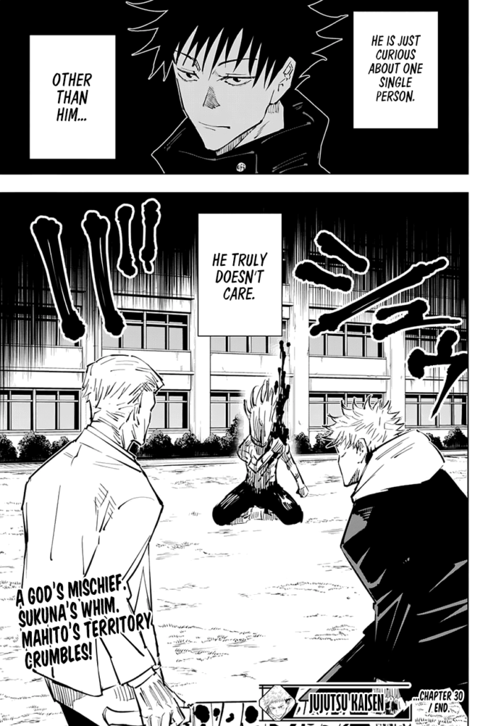 ✔   Jujutsu Kaisen, Chapter 30
