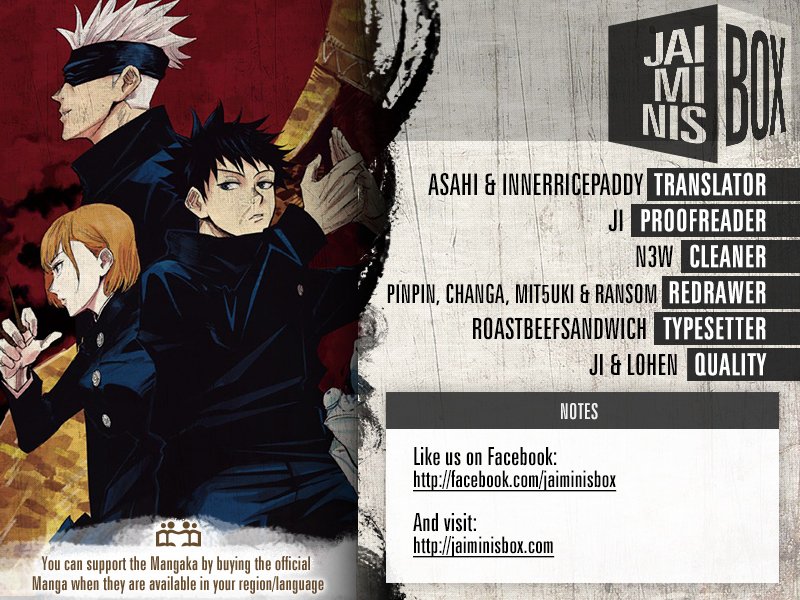 ✔   Jujutsu Kaisen, Chapter 31
