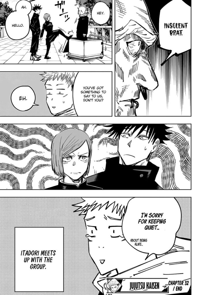 ✔   Jujutsu Kaisen, Chapter 32
