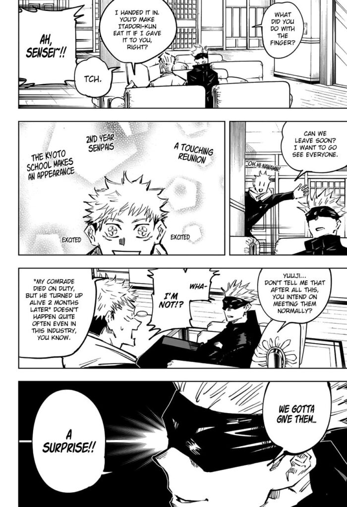 ✔   Jujutsu Kaisen, Chapter 32
