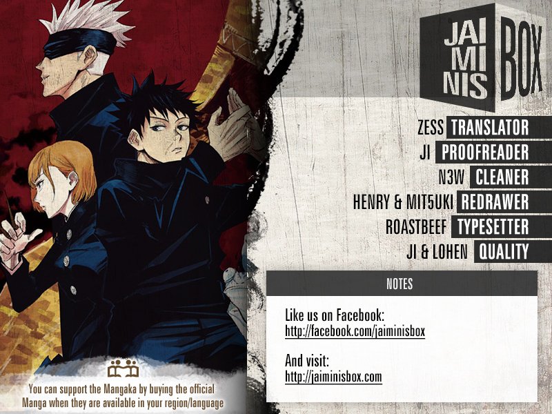 ✔   Jujutsu Kaisen, Chapter 39
