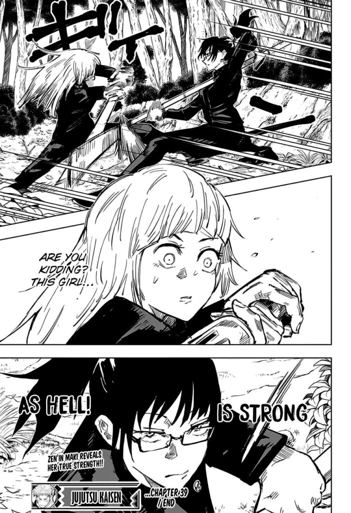 ✔   Jujutsu Kaisen, Chapter 39
