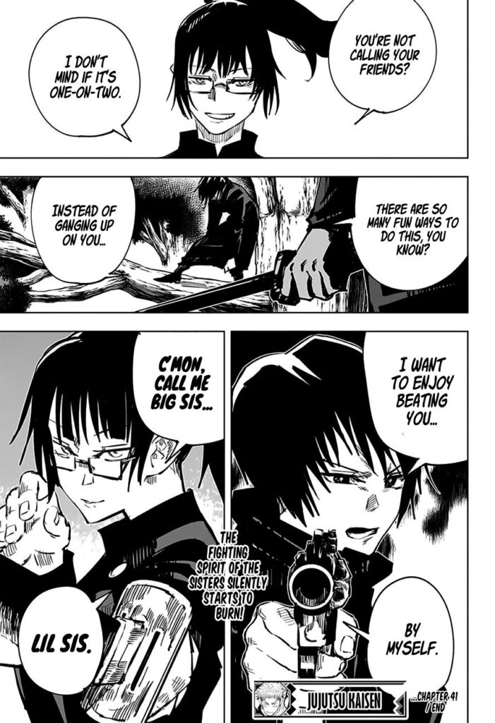 ✔   Jujutsu Kaisen, Chapter 41

