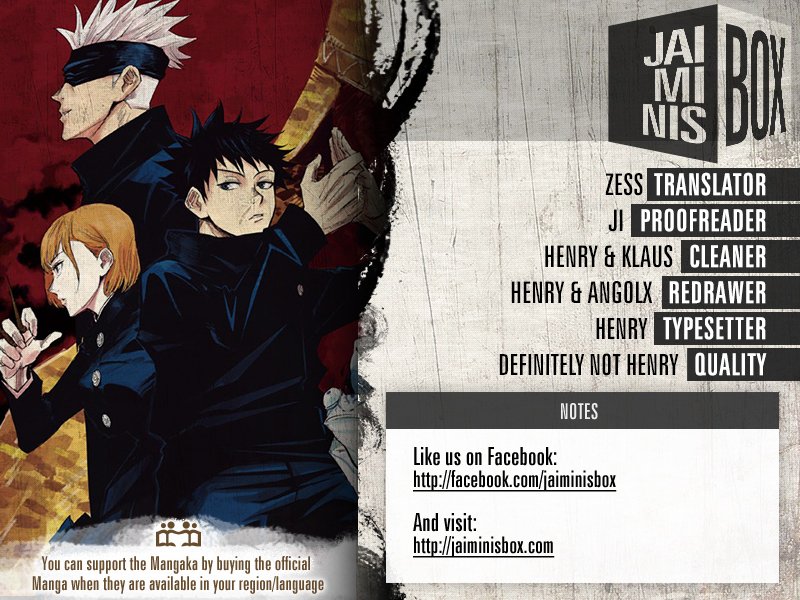 ✔   Jujutsu Kaisen, Chapter 52
