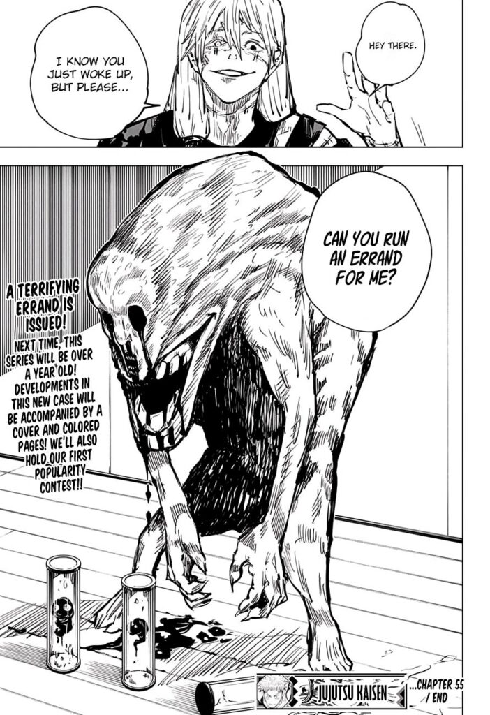 ✔   Jujutsu Kaisen, Chapter 55

