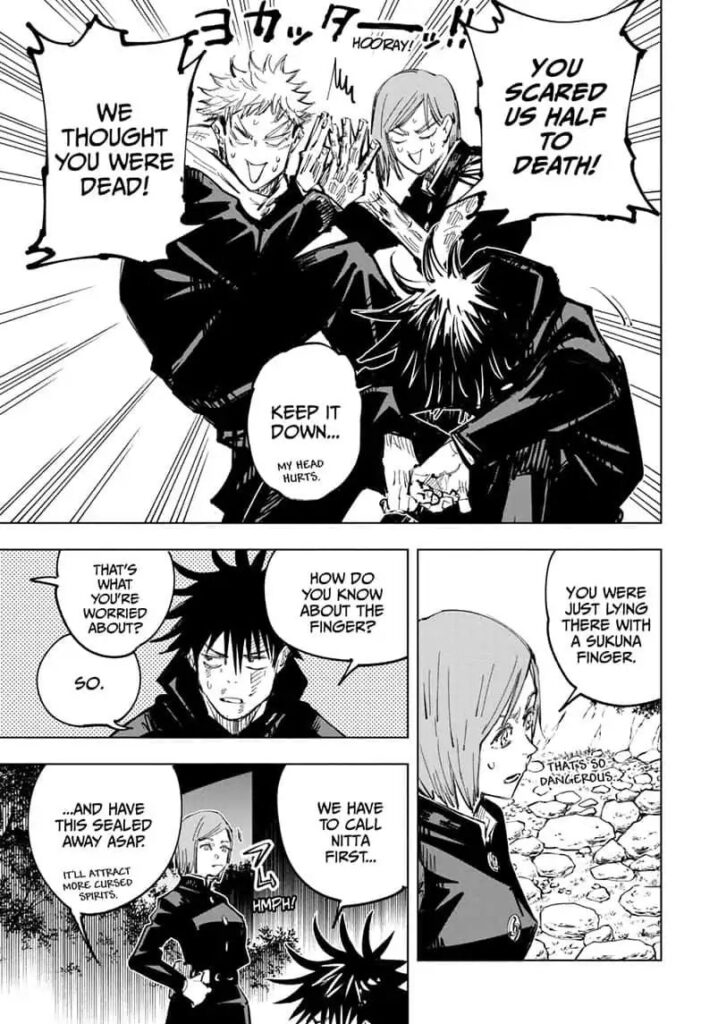 ✔   Jujutsu Kaisen, Chapter 63
