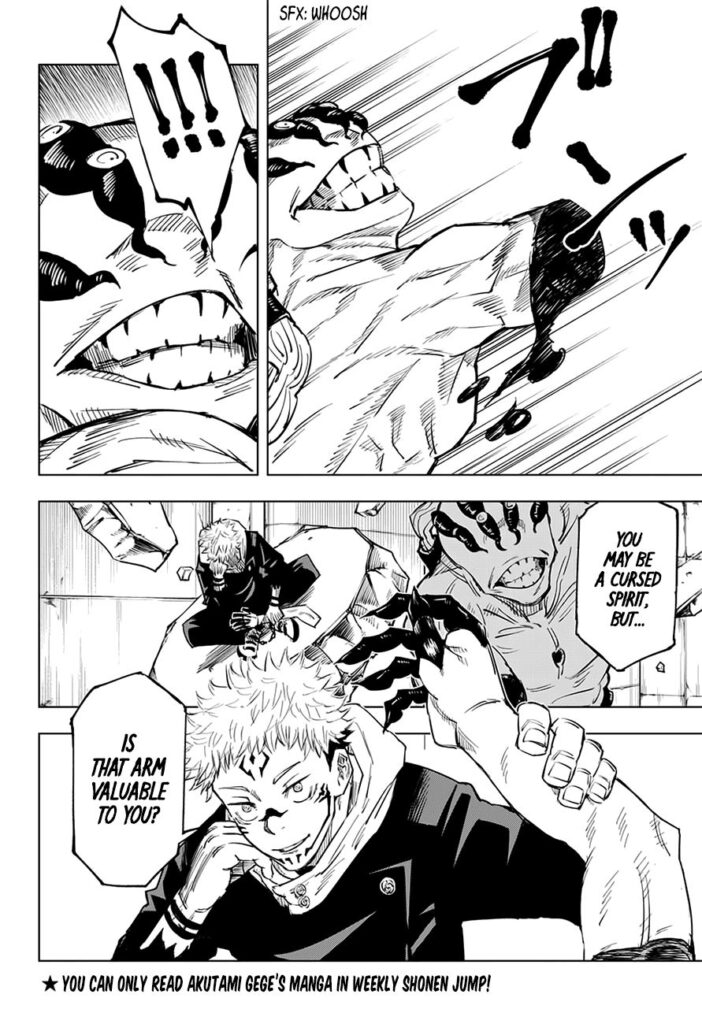 ✔   Jujutsu Kaisen, Chapter 8
