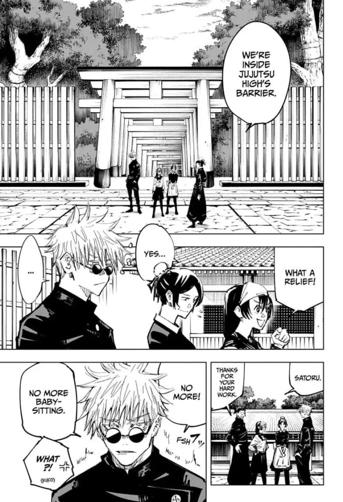 Jujutsu Kaisen, Chapter 70

