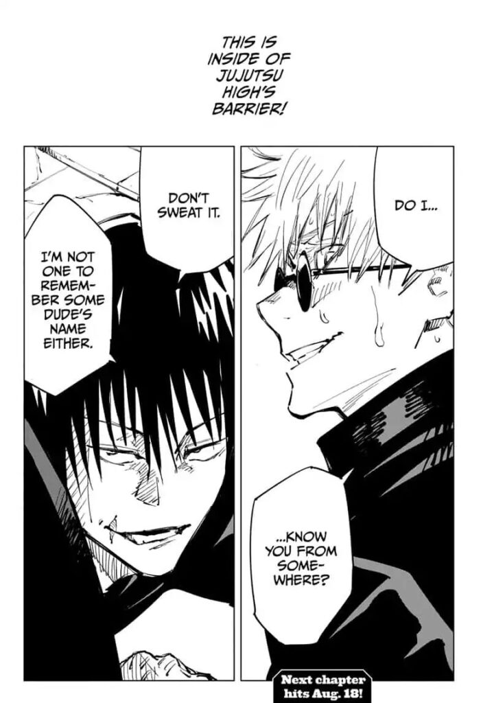 Jujutsu Kaisen, Chapter 70
