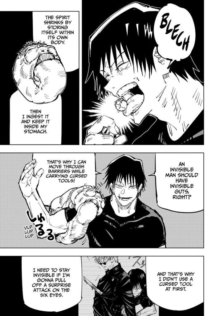 Jujutsu Kaisen, Chapter 73
