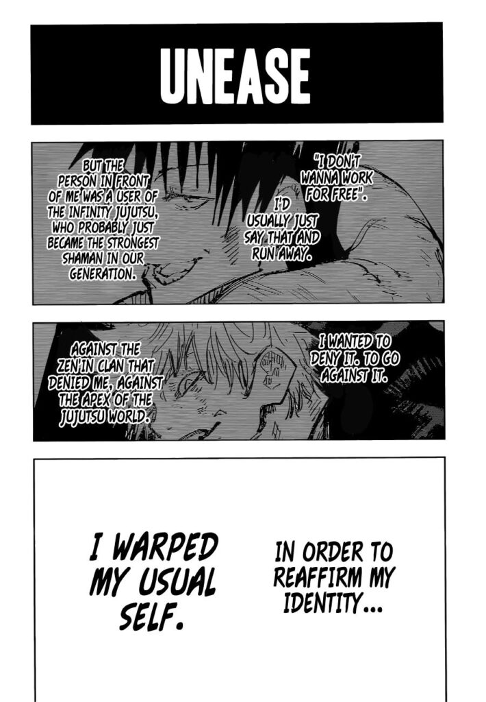 Jujutsu Kaisen, Chapter 75
