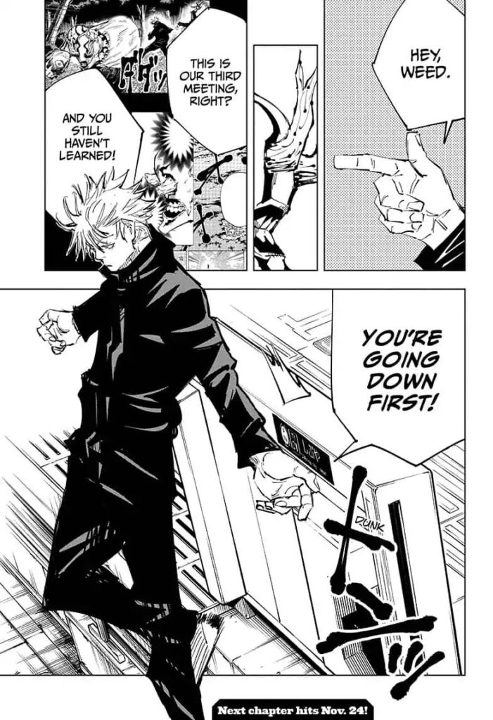 Jujutsu Kaisen, Chapter 84