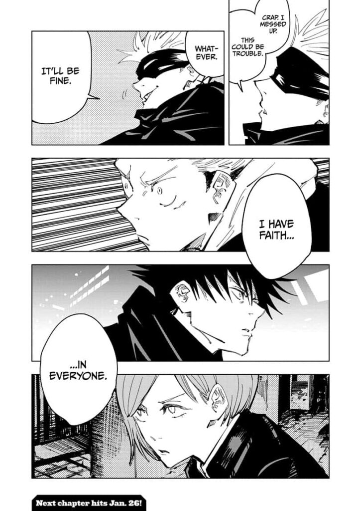 Jujutsu Kaisen, Chapter 91