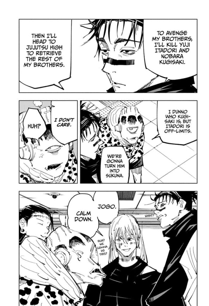Jujutsu Kaisen, Chapter 92
