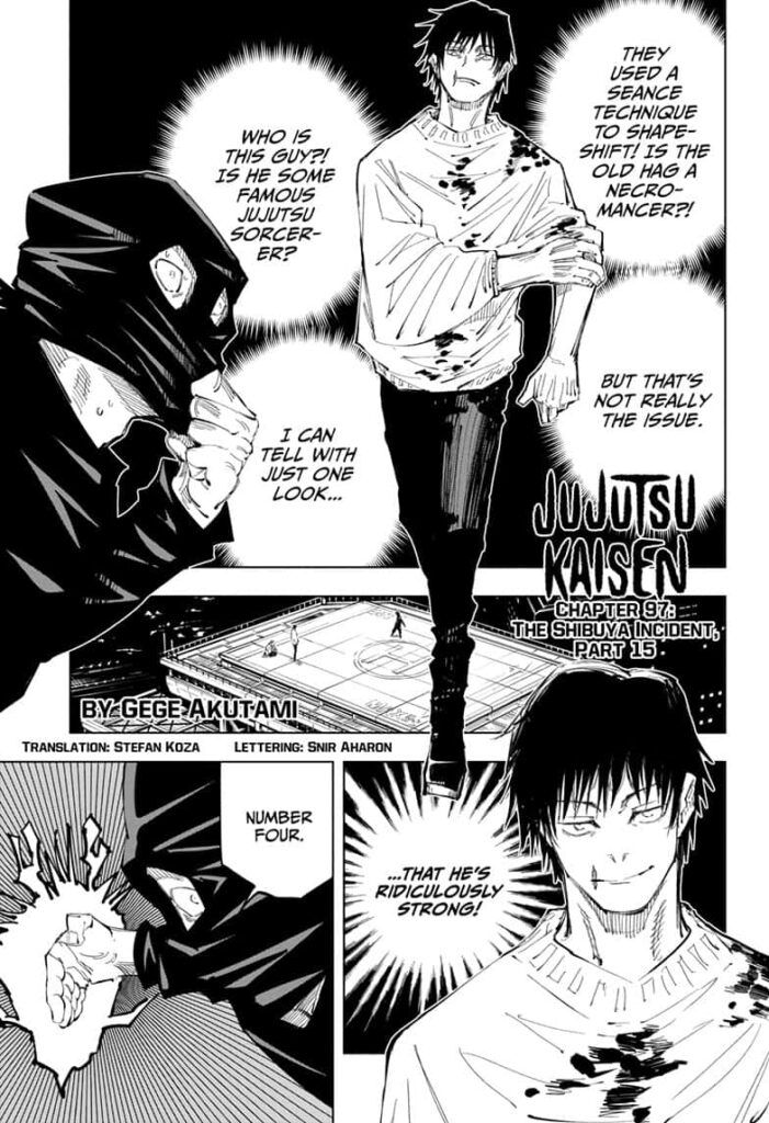Jujutsu Kaisen, Chapter 97
