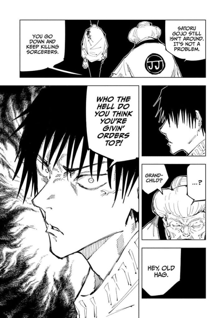 Jujutsu Kaisen, Chapter 98

