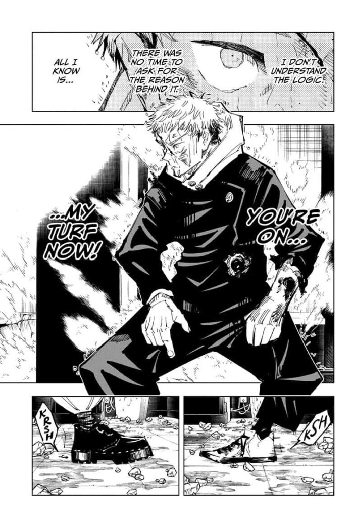 Jujutsu Kaisen, Chapter 104