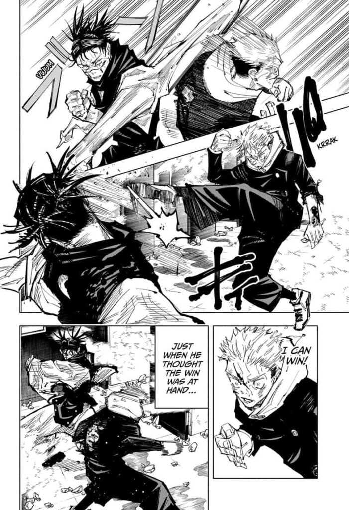 Jujutsu Kaisen, Chapter 104