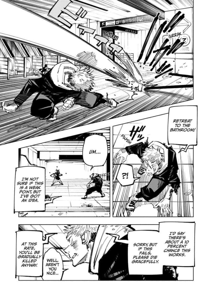 Jujutsu Kaisen, Chapter 104
