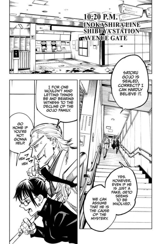 Jujutsu Kaisen, Chapter 106

