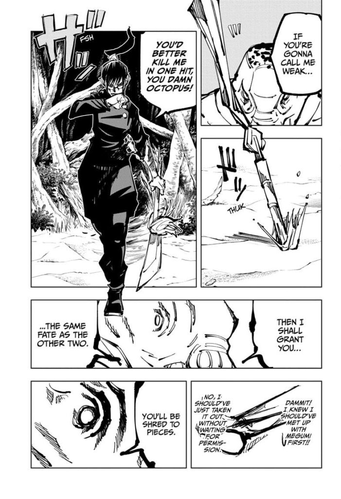 Jujutsu Kaisen, Chapter 108