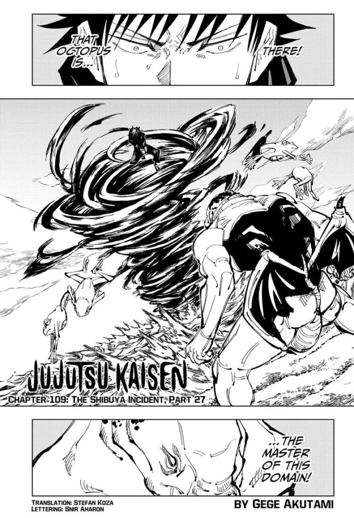 Jujutsu Kaisen, Chapter 109
