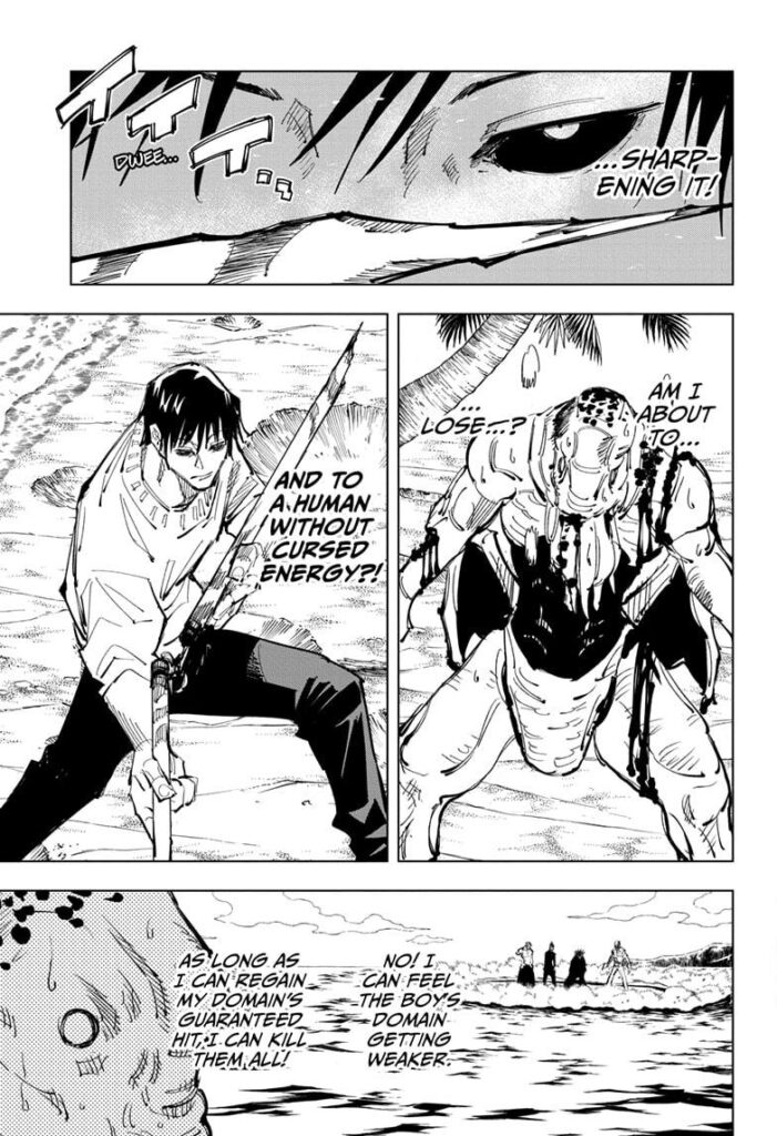 Jujutsu Kaisen, Chapter 110
