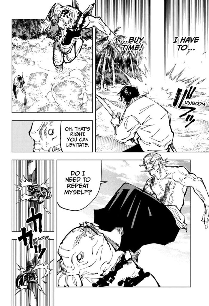 Jujutsu Kaisen, Chapter 110
