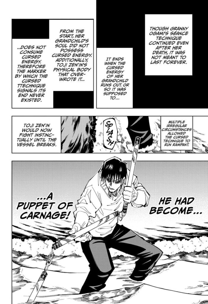 Jujutsu Kaisen, Chapter 110
