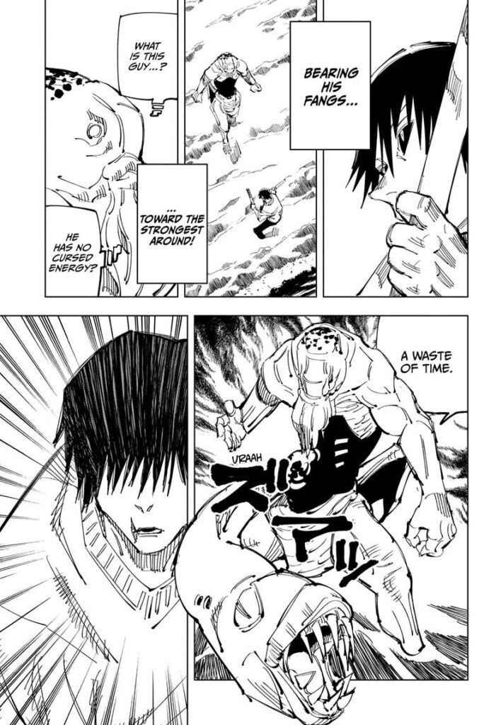 Jujutsu Kaisen, Chapter 110
