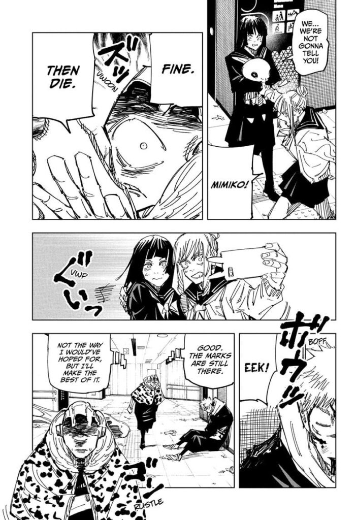 Jujutsu Kaisen, Chapter 111
