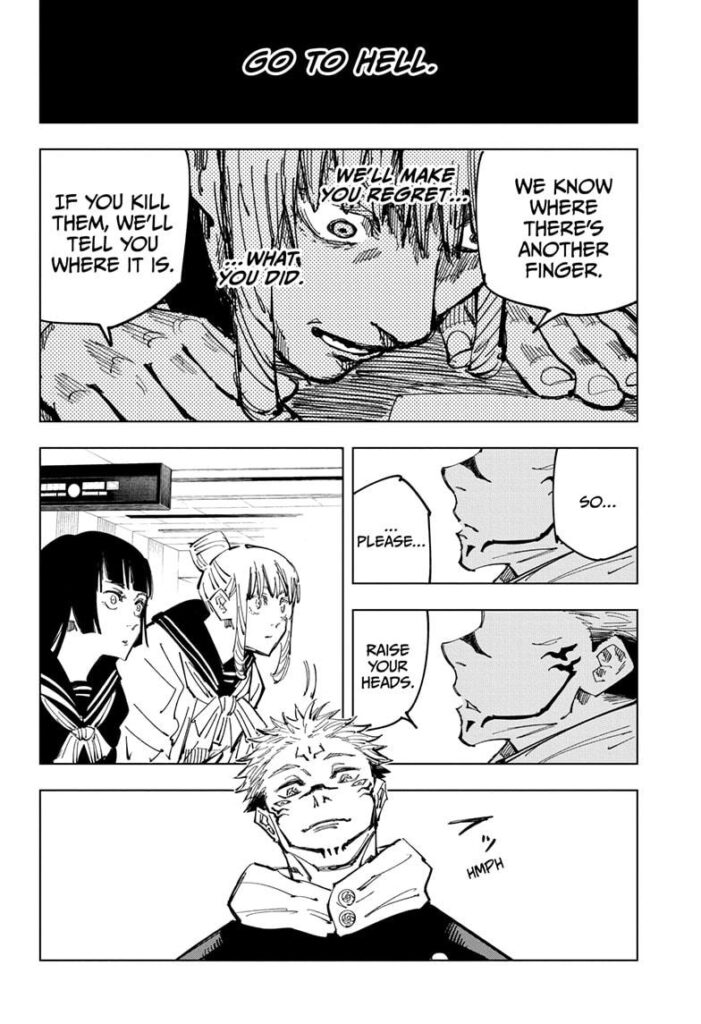 Jujutsu Kaisen, Chapter 112
