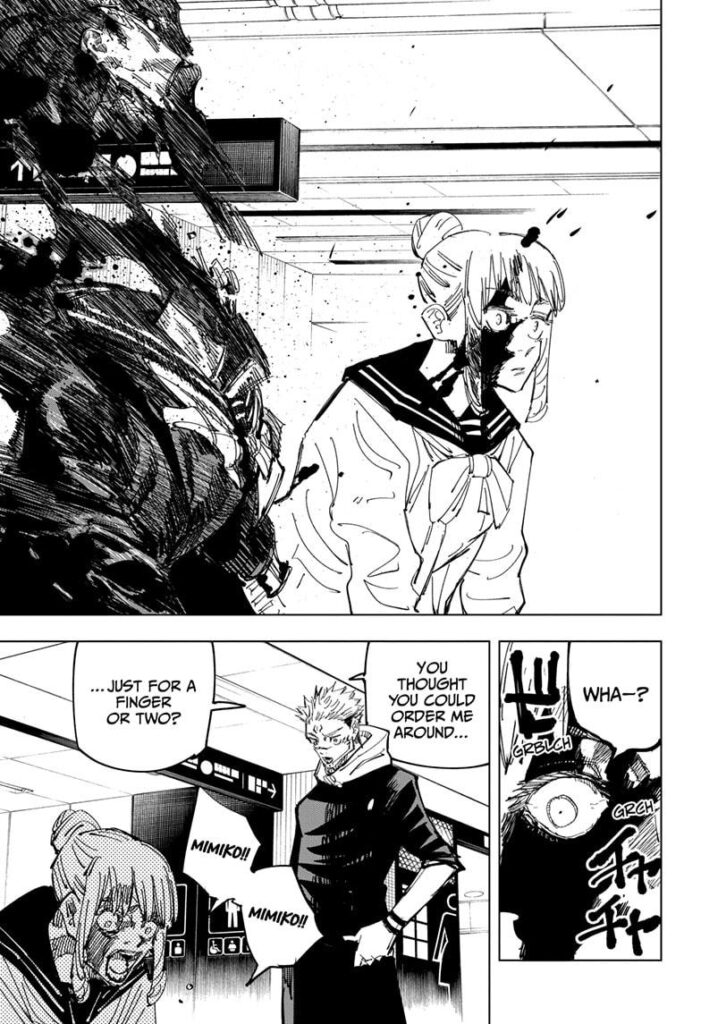 Jujutsu Kaisen, Chapter 112
