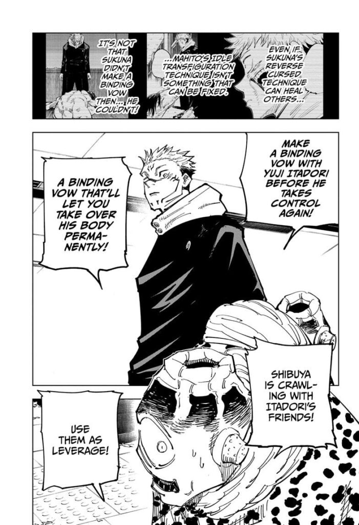 Jujutsu Kaisen, Chapter 112