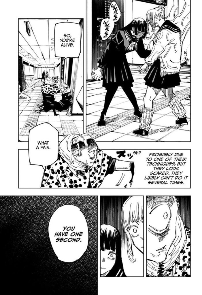 Jujutsu Kaisen, Chapter 112
