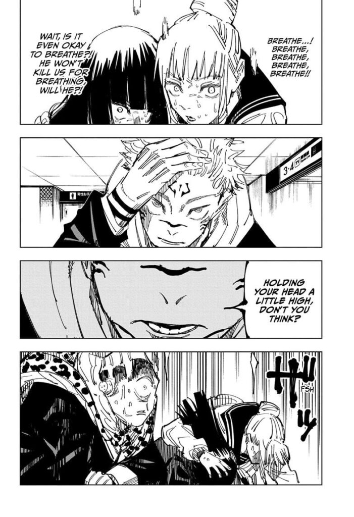 Jujutsu Kaisen, Chapter 112
