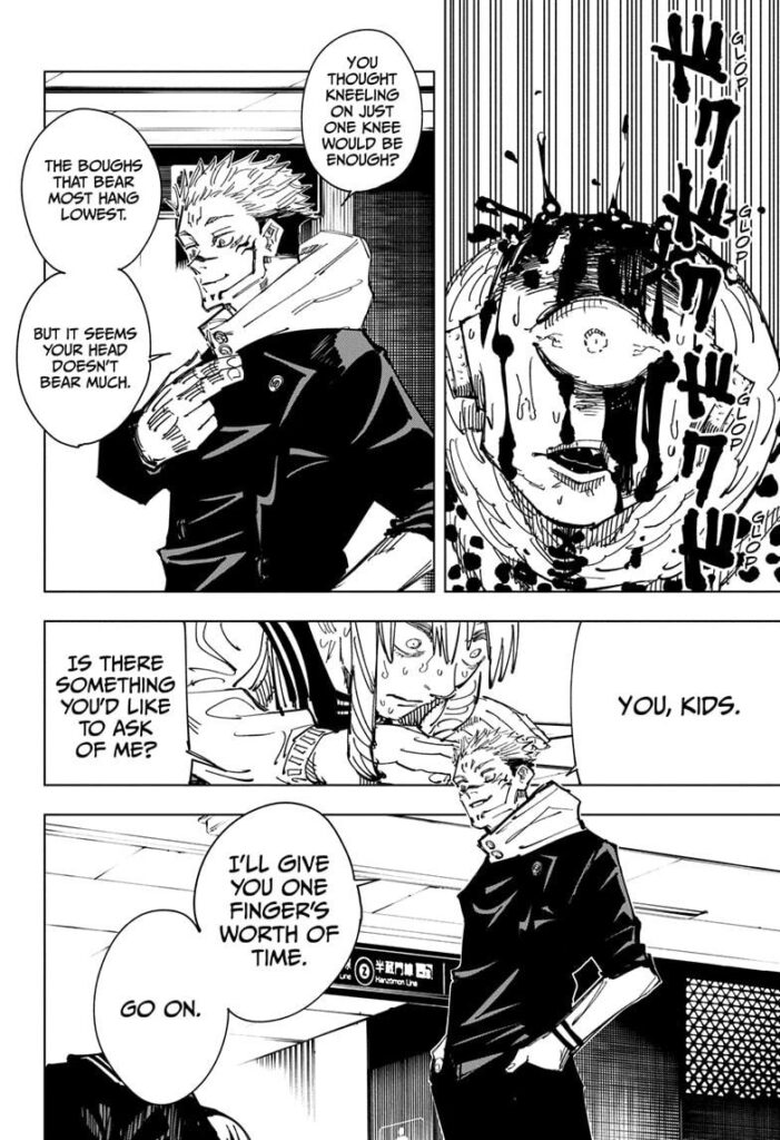 Jujutsu Kaisen, Chapter 112
