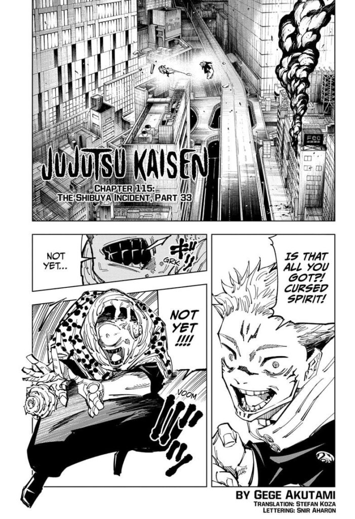 Jujutsu Kaisen Chapter 115
