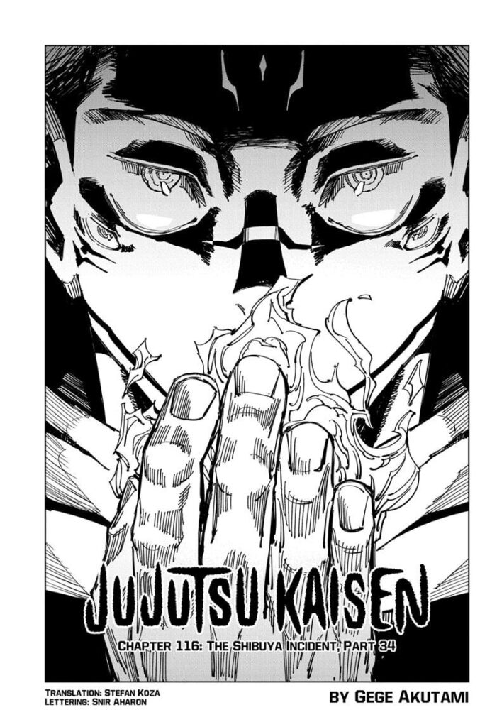 Jujutsu Kaisen Chapter 116
