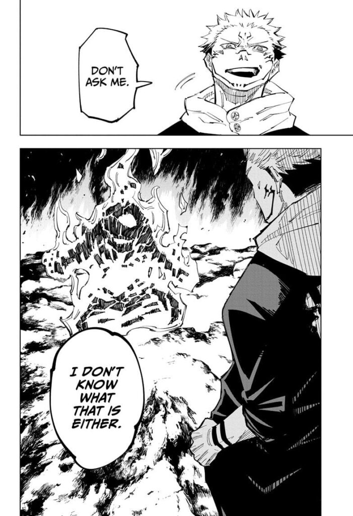  jujutsu Kaisen, Chapter 116