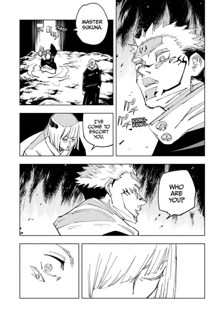  jujutsu Kaisen, Chapter 116
