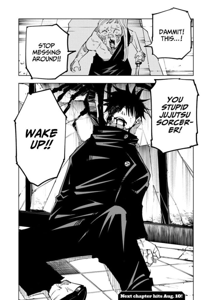  jujutsu Kaisen, Chapter 116