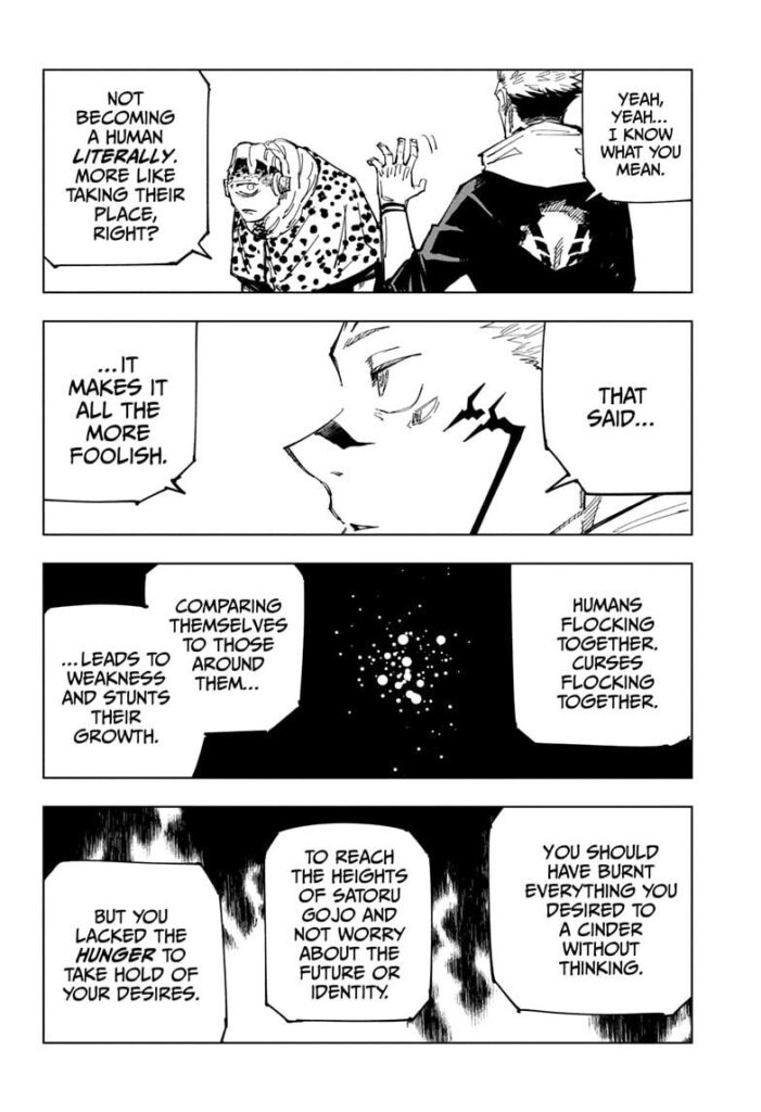  jujutsu Kaisen, Chapter 116