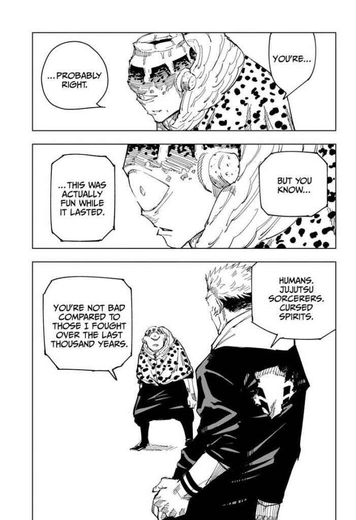  jujutsu Kaisen, Chapter 116