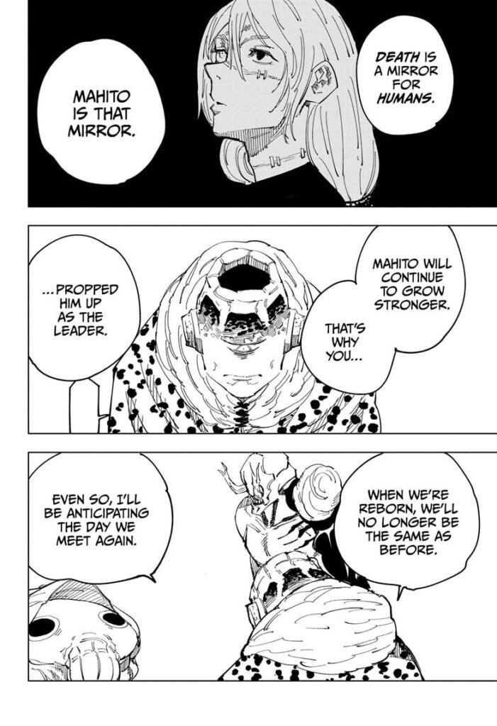  jujutsu Kaisen, Chapter 116